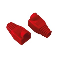 Protector color rojo RJ45