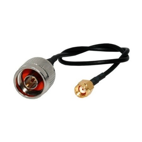 Pigtail RP-SMA-N Macho 60 ctm