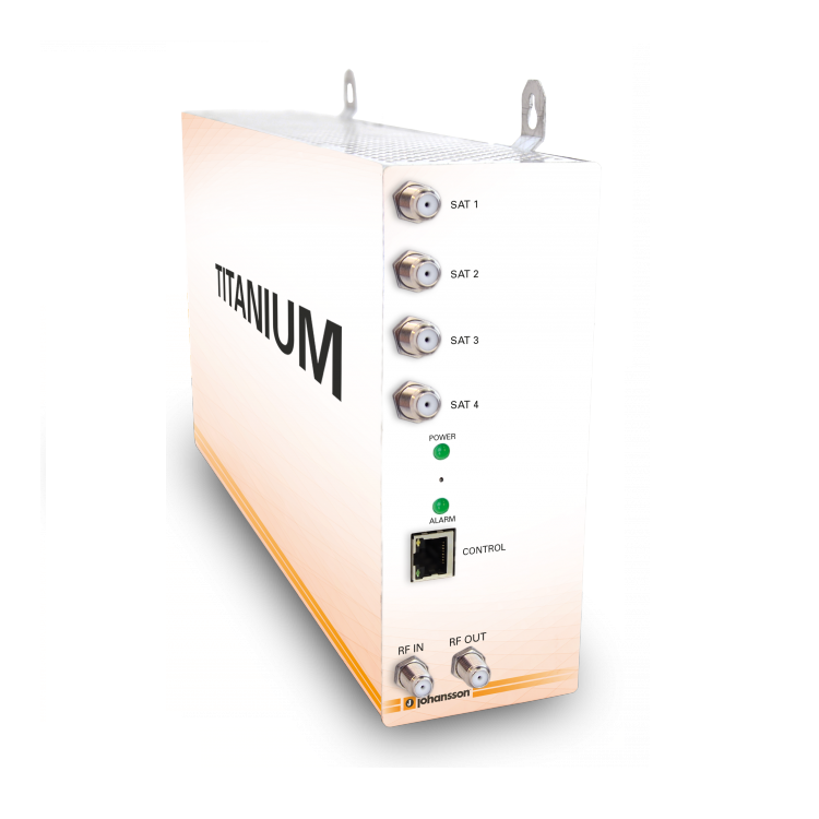 Cabecera transmoduladora compacta con 4 entradas QPSK/DVB-S2 a 4 salidas COFDM y 2CI