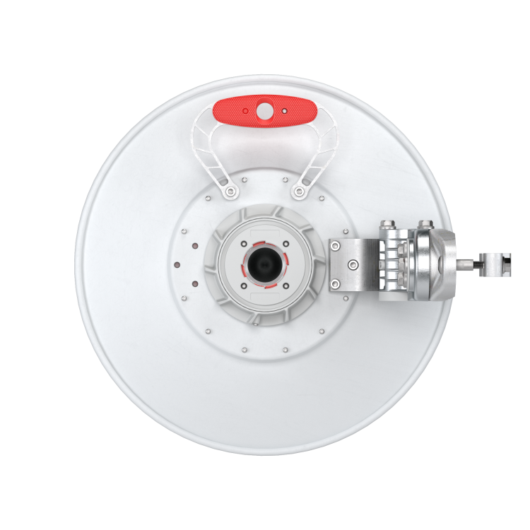 Antena parabólica Ultradish 5GHz, 445mm, 24.5dBi, 7.7º. Conector Twistport