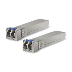 Pack 2 SFP single monomodo, 10 Gbp+. Necesita 2 Fibras (x1 RX y x1 TX). Hasta 10Km