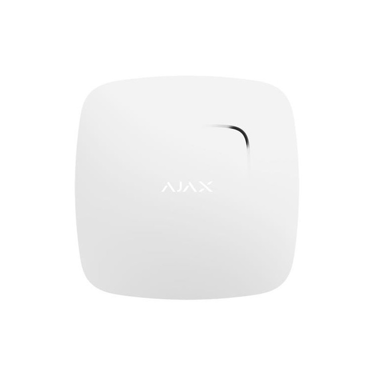 Detector de humo, calor y monóxido de carbono Ajax AJ-FIREPROTECTPLUS-W - sirena 85 dB, blanco