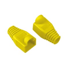 Protector de RJ45 amarillo para cables de red