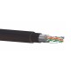 Cable CAT6 FTP, Cobre, Polietileno negro (Exterior). Bobina 305mts