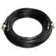 Cable coaxial RG 59 con alimentación preconectorizado con BNC + DC. 30mts