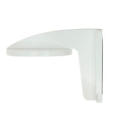 Soporte pared para cámaras domo - Apto uso exterior - Blanco - 120 (Al) x 111 (An) x 161 (Fo)
