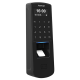 Lector biométrico autónomo para control de presencia y acceso, huellas dactilares, RFID y teclado