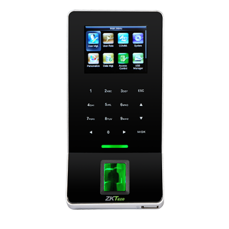 Control de Acceso y Presencia, Huellas Sensor SilkID, teclado y tarjeta MF