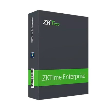 Software control de presencia ZKTeco ZK-ENTERPRISE-100 - 100 empleados, TCP/IP, Wi-Fi, RRHH