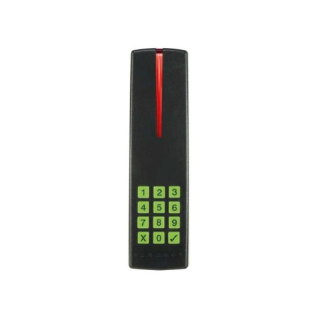 Lector de proximidad interior/exterior con teclado incorporado. Instalación a 4 hilos