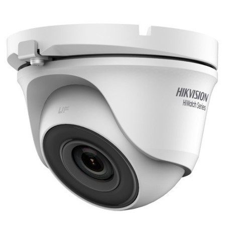 Cámara domo 2MP HiWatch HWT-T120-M - 1080p, lente 2.8 mm, IR 20 m, 4 en 1