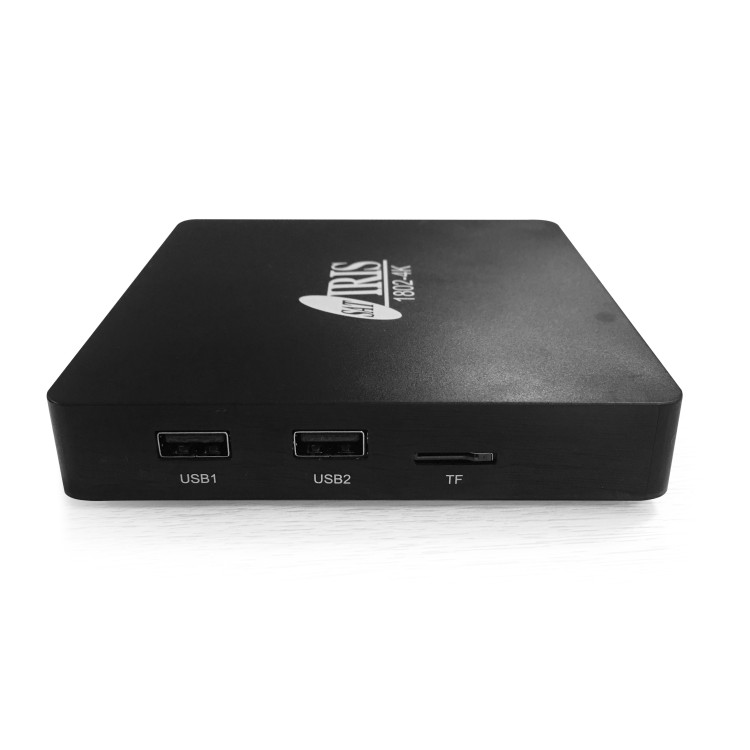 Receptor Android SAT (S2), 4K UHD, H.265, 1 Lector tarjetas, Wifi integrado, IR