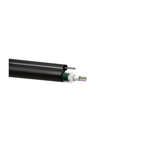 Cable 8F, G652D, SM, armada (antirata), holgada, CPR-FCA, exterior, x1 fiador. Bobina 2000mts/Corte