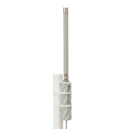 CPE exterior MikroTik Groove 52HPn - 2.4/5 GHz, antena N, PoE, RouterOS L3, CPU 600 MHz - RBGroove52HPn