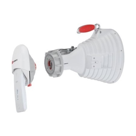 Sectorial asimétrica de 5GHz, 17dBi, 60º (H) / 25º (V), MIMO 2x2. Conector Twistport