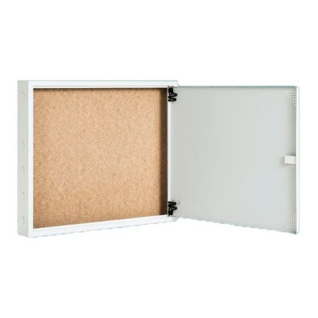 Armario de registro RTR (terminación de Red) superficie, 1,2mm espesor, bisagras, fondo de madera. IP-33 e IK-08