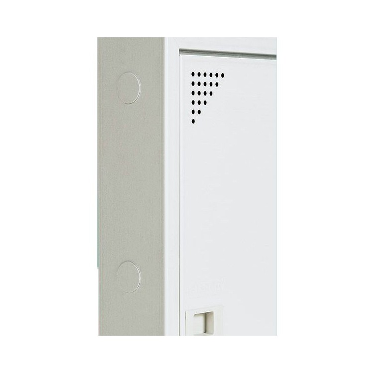 Armario de registro RTR (terminación de Red) superficie, 1,2mm espesor, bisagras, fondo de madera. IP-33 e IK-08