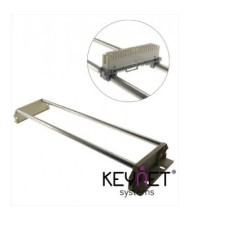 Bastidor acero inoxidable para rack 19" cap 16  regletas