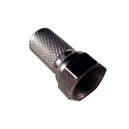 Conector F macho rosca 6,6 mm RG6 NV100005 Novamax