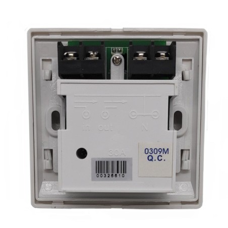 Switch para luz habitaciones de hotel. Ahorro energético