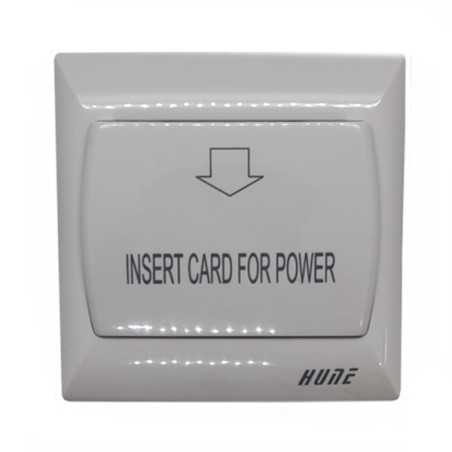 Switch para luz habitaciones de hotel. Ahorro energético