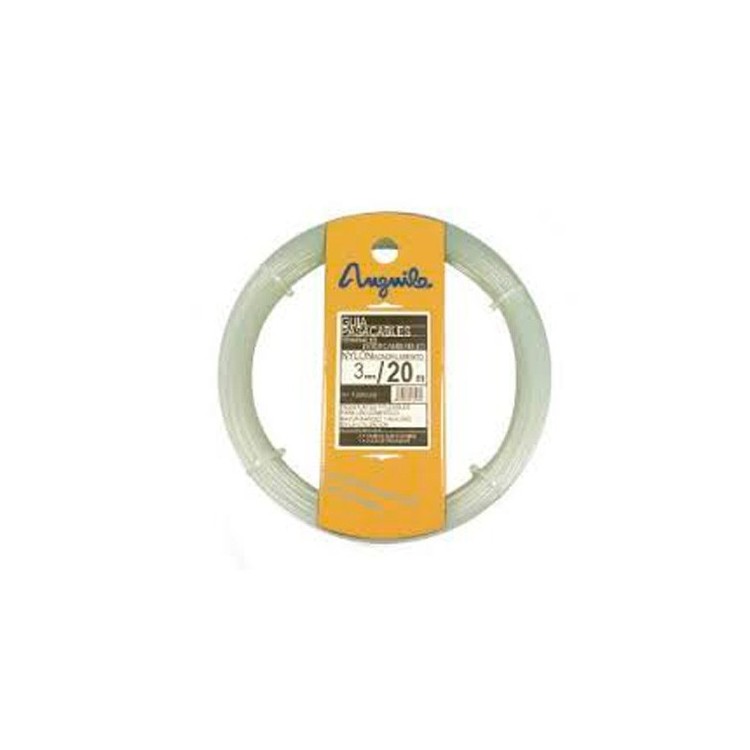Guía pasacables ANGUILA 12003020 - Nylon 3mm 20m