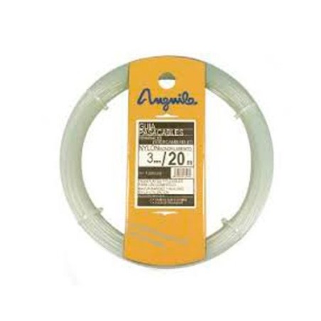 Guía pasacables ANGUILA 12003020 - Nylon 3mm 20m