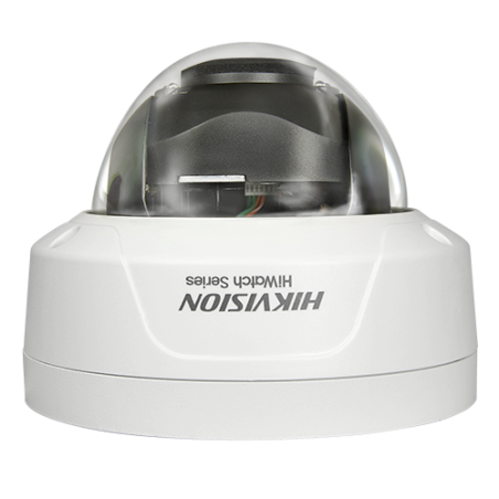 Cámara IP domo HiWatch HWI-D140H-M - 4 MP, lente fija 2.8 mm, IR 30 m, PoE