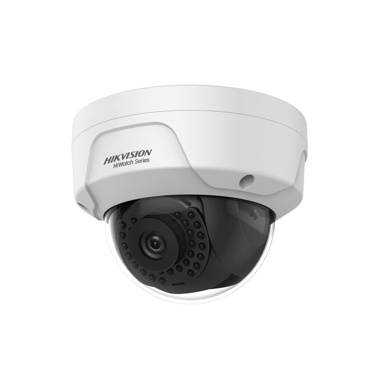 Cámara IP domo HiWatch HWI-D140H-M - 4 MP, lente fija 2.8 mm, IR 30 m, PoE