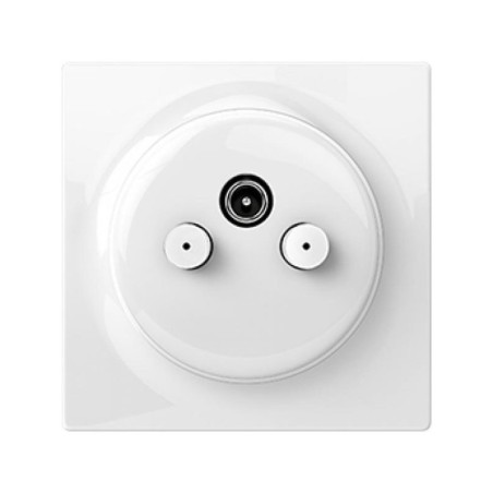 Fibaro Walli N TV-SAT Outlet. Toma Televisón empotrable.