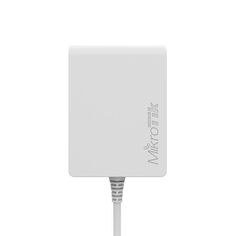 PWR-LINE con microUSB (1.5mts) para conectar junto a HAP y usar como PLC.