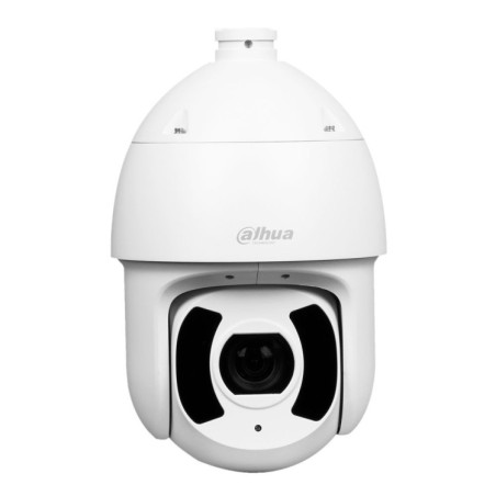 Cámara IP domo, 4Mpx Starlight, IR 250mts, 45X, 3.95-177.7mm, H265+, PoE802,3at, IP67