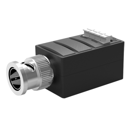 Transceptor emisor activo video (Balun) AHD, HD-TVI, HD-CVI, AHD. 1canal. Compatible con BA615A-RX