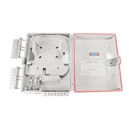 Caja 16 F.O. exterior. Admite splitter cassette hasta 1:16