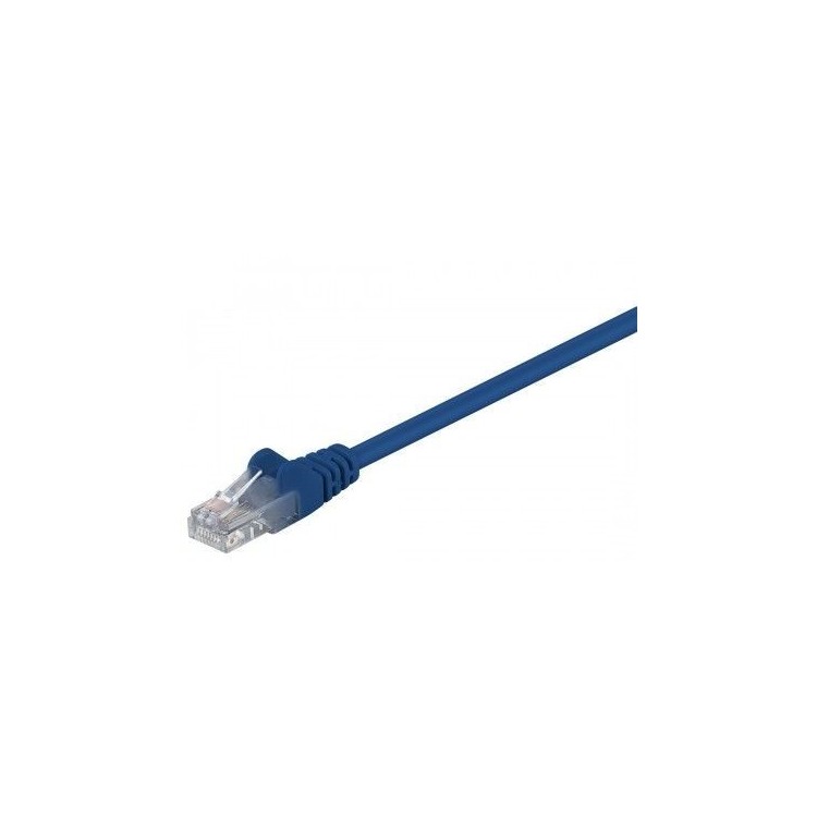 Latiguillo Cat5e UTP 1 m azul TT-LA-C5U-1BL