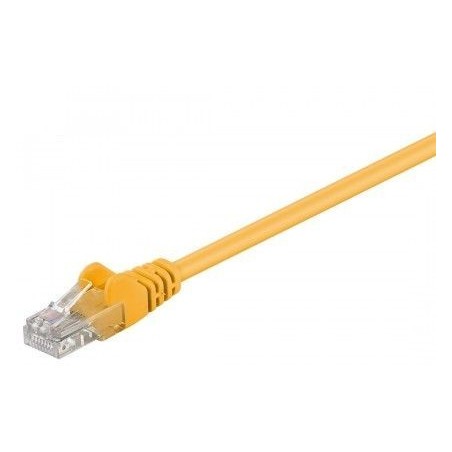Latiguillo Cat5e UTP 0,25m amarillo TT-LA-C5U-025YL