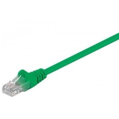 Latiguillo Cat 6 UTP 0,25mts, color verde
