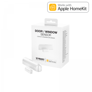 Fibaro Door/Sensor - Sensor apertura puertas/ventanas color blanco. FIBARO HOME KIT Apple Bluetooth
