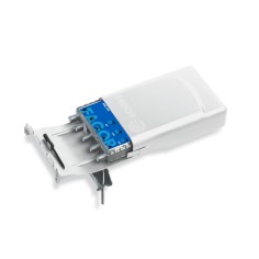 Kit de Amplificador mástil  5G AML 510 (1 entrada UHF, 38dB, 114dBµV) + Fuente FA 252. Paso DC conmutable