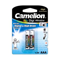 Paquete de 2 pilas Alcalinas LR03 AAA, 1,5V, Alcalina