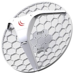 CPE inalámbrico MikroTik LHG 60G 60 GHz con puerto Gigabit