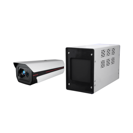 Cámara IP termográfica, 384x288 VOx, Lente 10mm, Sensibilidad térmica ≤40mK, Alta Precisión ±0.3ºCmK, Blackbody para calibració