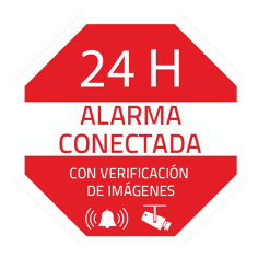 Pegatina ALARMA 24H