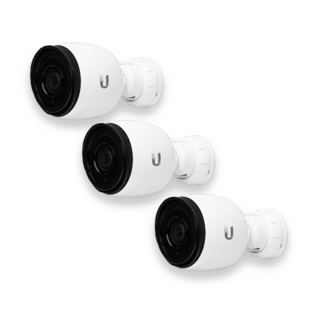 Pack de 3 Cámara IP bullet, 2,1Mpx, IR 25mts, 3-9mm, H.264, micrófono. PoE 802.3af .IP67. SIN INYECTOR POE