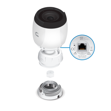Pack de 3 Cámara IP bullet, 2,1Mpx, IR 25mts, 3-9mm, H.264, micrófono. PoE 802.3af .IP67. SIN INYECTOR POE