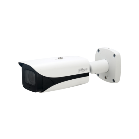 Cámara IP Bullet 2MPx Starlight, IR 150mts, 5.3-64mm, IP67. ONVIF, POE 802.3af, MicroSD