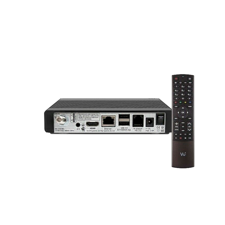 Receptor Linux SAT (S2), H.265, 1 Lector tarjetas, Wifi USB opcional