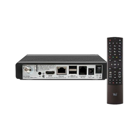 Receptor Linux SAT (S2), H.265, 1 Lector tarjetas, Wifi USB opcional