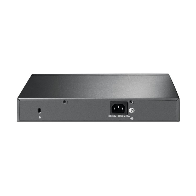 Switch Gestionable OMADA de 8 puertos 10/100/1000 PoE+  + 2 puertos SFP. Para rack