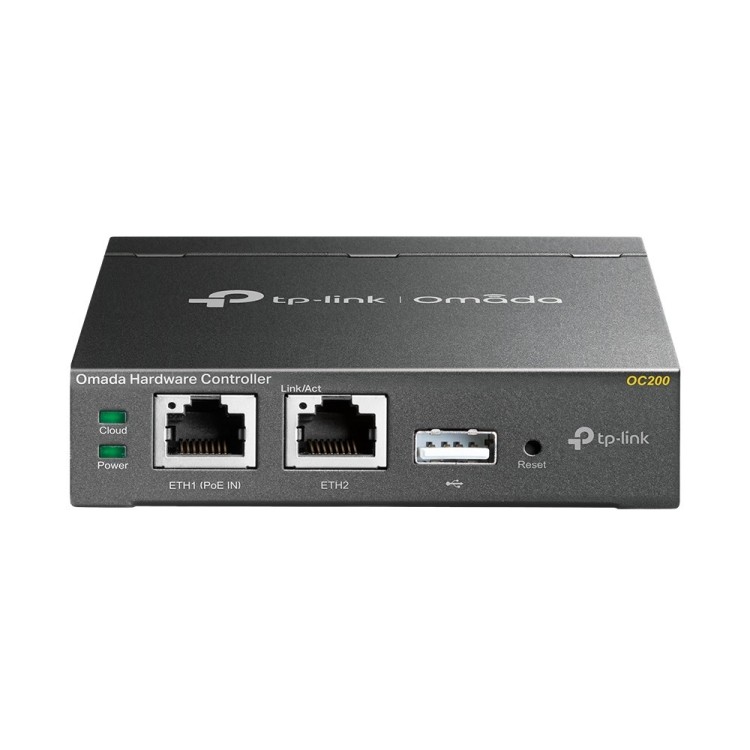 Controlador hardware Omada TP-Link OC200 - Cloud, 25 dispositivos, 2 Gigabit